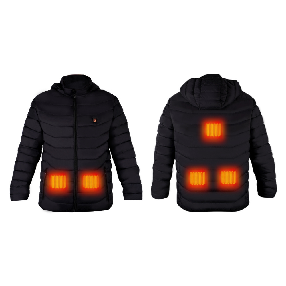 Outdoor Custom 5V Usb Battery Heated Jacket Ski Hunting Cycling Fishing menteaux chauffant Electric Heating Jacket