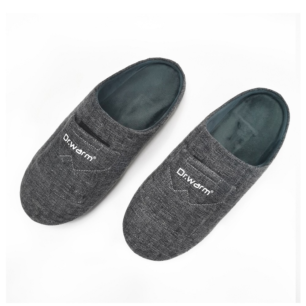 Rechargeable electrically heated shoes 3 Levels Temperature Control Heating Slippers