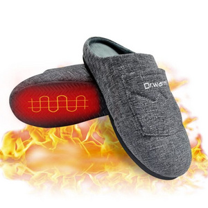 Electronic Dr. Warm Rechargeable Foot Warmer Usb Heated Shoes Heated Slippers for Home