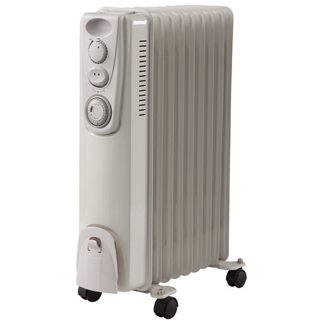 electric oil filled radiator heater with fan electric heating