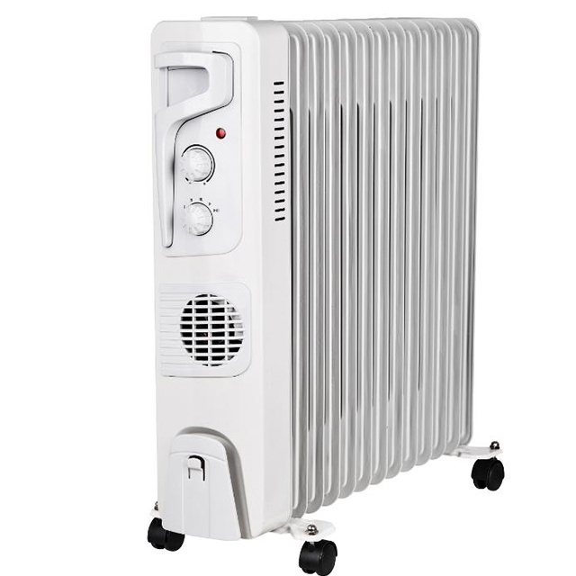 Oil filled heater With turbo fan oil filled radiator heater