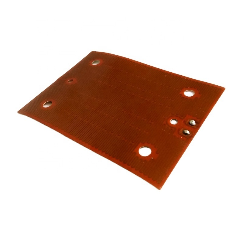 10x10mm 20w 12v 24v kapton polyimide film heater with photoresist