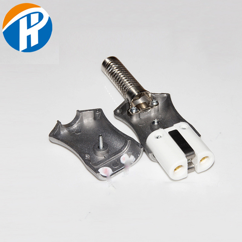 High Temperature Alumina Ceramic Plug electrical connectors Electric Heater socket with the pull switch