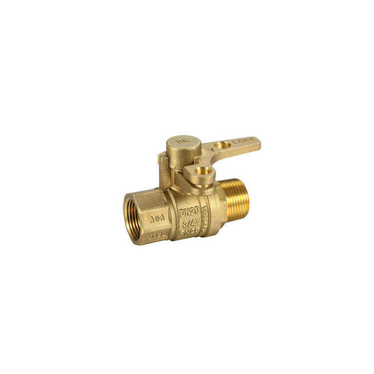 1/4 Inch Ball Valve NPT BSP Thread Air Compressor Brass mini Valve Female Male Small Shut Off Valve