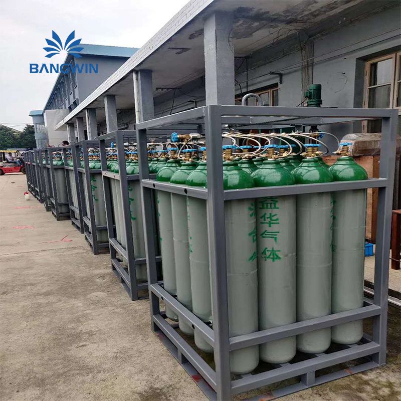 Ordinary 3*4/4*4 12 units cylinder/16 units Gas Cylinder Bundle Industrial Storage Durable Gas Bottle Cylinder Rack