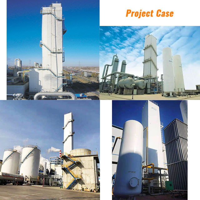 Cryogenic ASU Oxygen Nitrogen Plant Large Scale Air Separation for Argon Liquid Nitrogen Plant/generator Oxygen Generator CE OEM