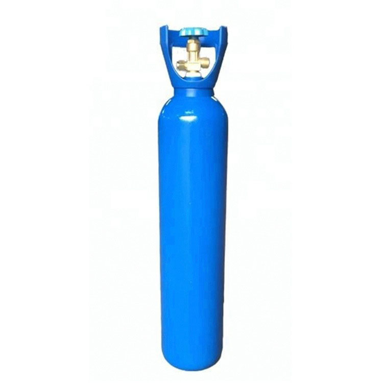 Small Liquid 10L Oxygen gas cylinder Bottles Storage Tank For Diving