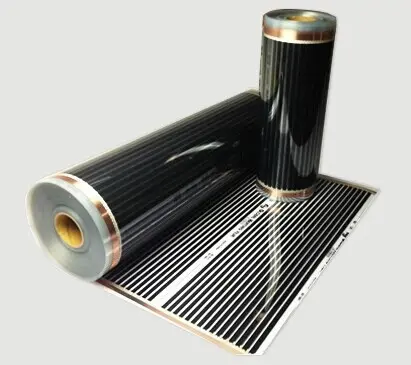 Safe underfloor Far-Infrared Carbon Fiber Heating Film  for snake rack reptile Heat Tape Electric Floor Heating Film