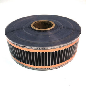 Safe underfloor Graphene Far Infrared Carbon Fiber snake rack reptile Reptile Heat Tape Electric Floor Heating Film