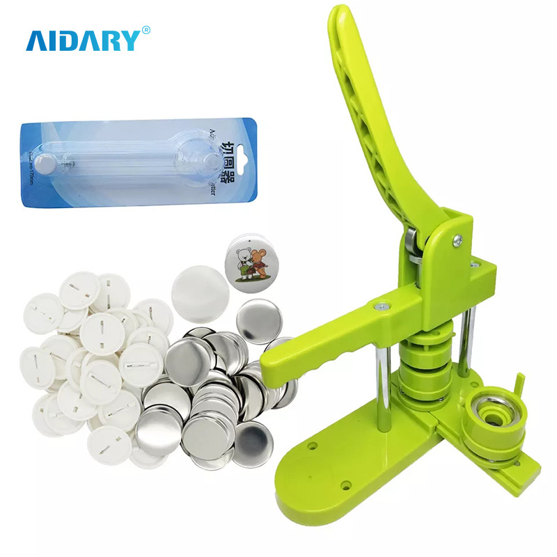 AIDARY Custom Pin Badge Machine 44mm