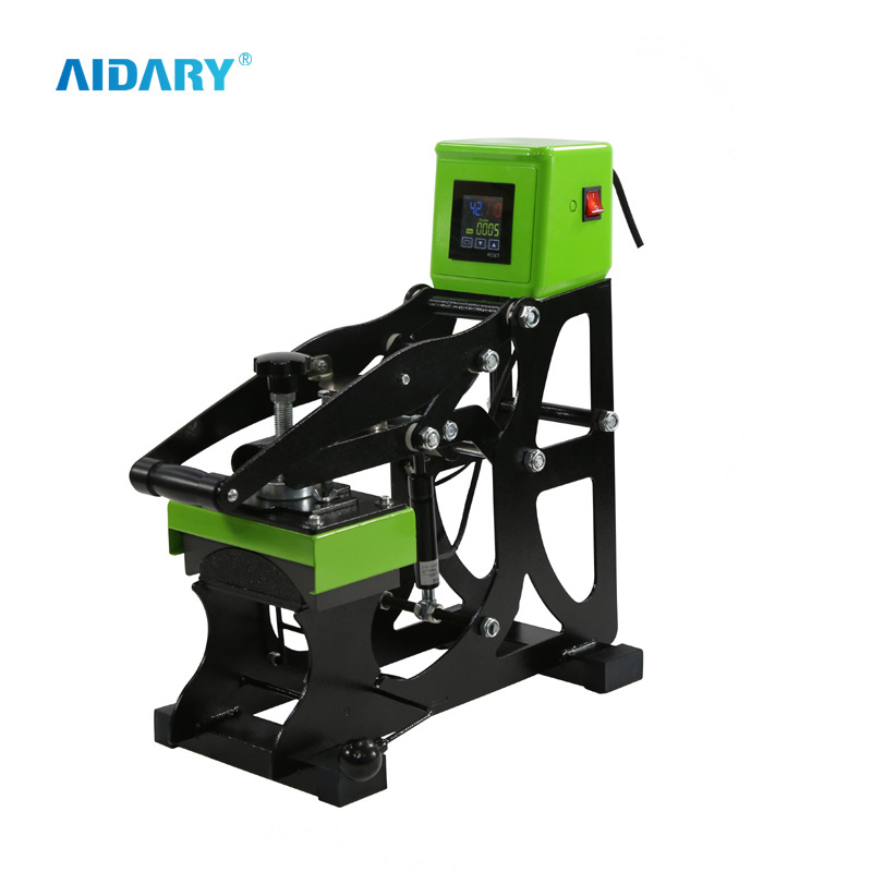 Automatic Open 2in1 Cap and Flat Aidary Heat Press Machine Provided 18 Flatbed Printer Digital Controller Manual Press 110V/220V