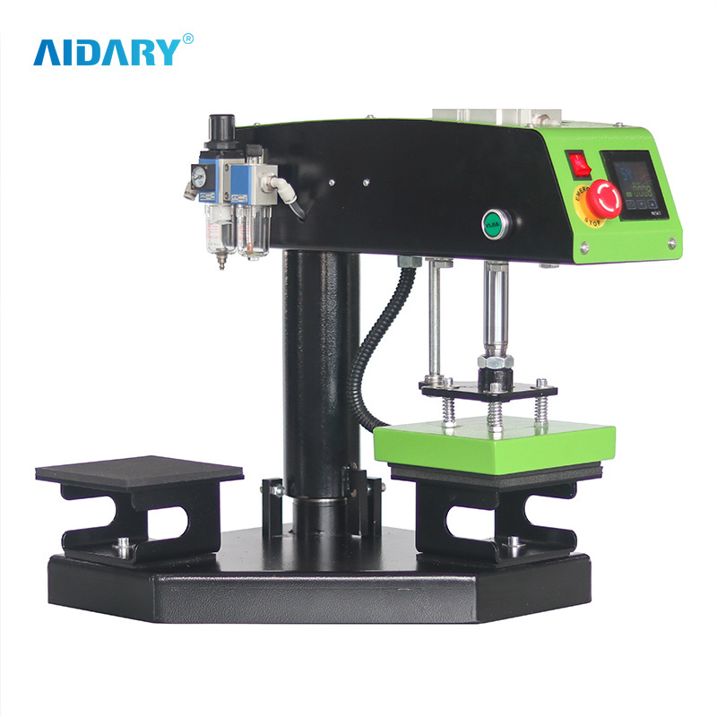 AIDARY Rotary Design Double Working Tables Heat Transfer Press