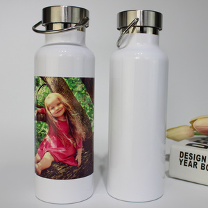 Water Bottle 600ml Stainless Steel Drinking Cup can be Custom for Sublimation