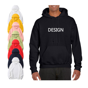 Wholesale Fashion 100% Cotton Oversized Hoodie Plain Unisex Custom Sublimation Hoodie Blank Printing LOGO