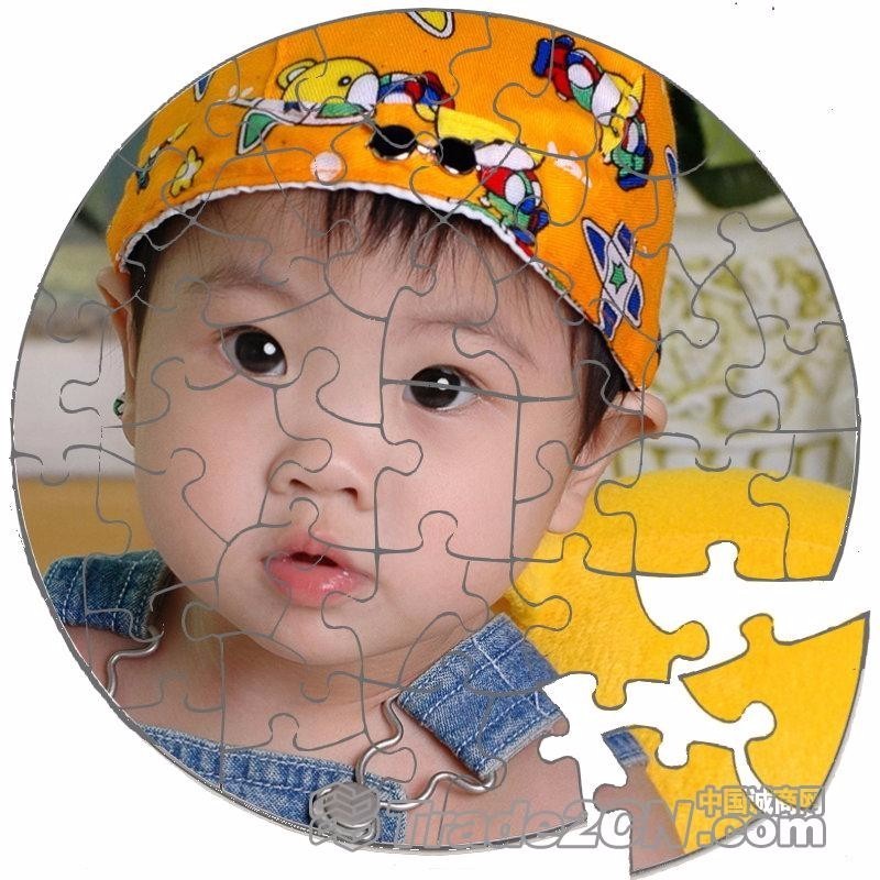 Sublimation Blank Round Shape Jigsaw Puzzle