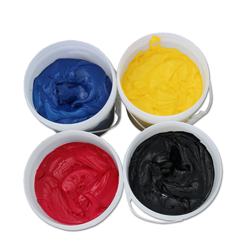 Manufacturers wholesale silicon ink screen printing textile and plastisol ink for screen printing