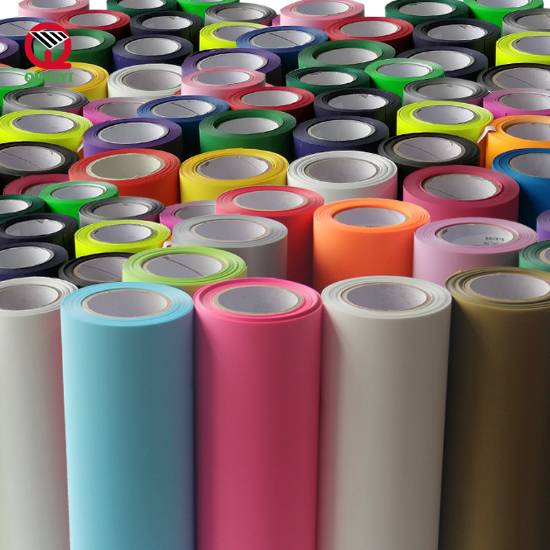 Free sample wholesale htv rolls textil vinil film fabric pvc heat transfer vinyl for t shirts iron on press cutter