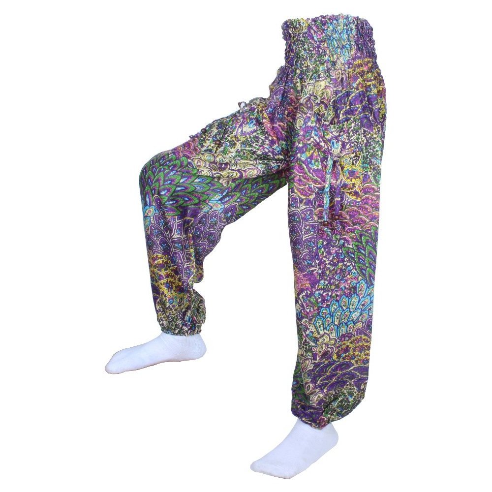 Arabian Nights Harem Hot Selling Yoga Harem Hippy Festival Funky Trousers At Wholesale Price Indian Printed Baggy Women Pants