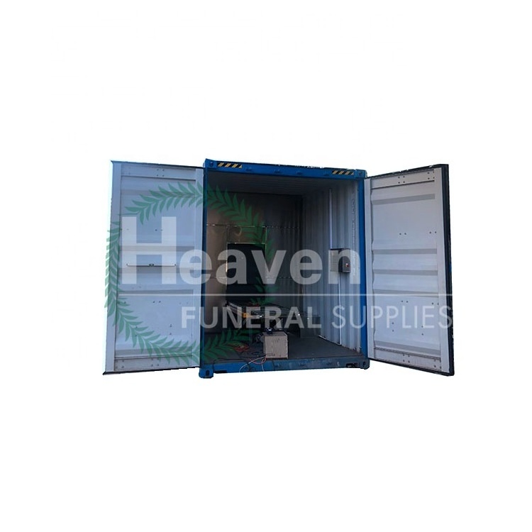 Chinese Brand Funeral Products 20GP Containerized Human Cremation Machine Cremation Ovens for sale