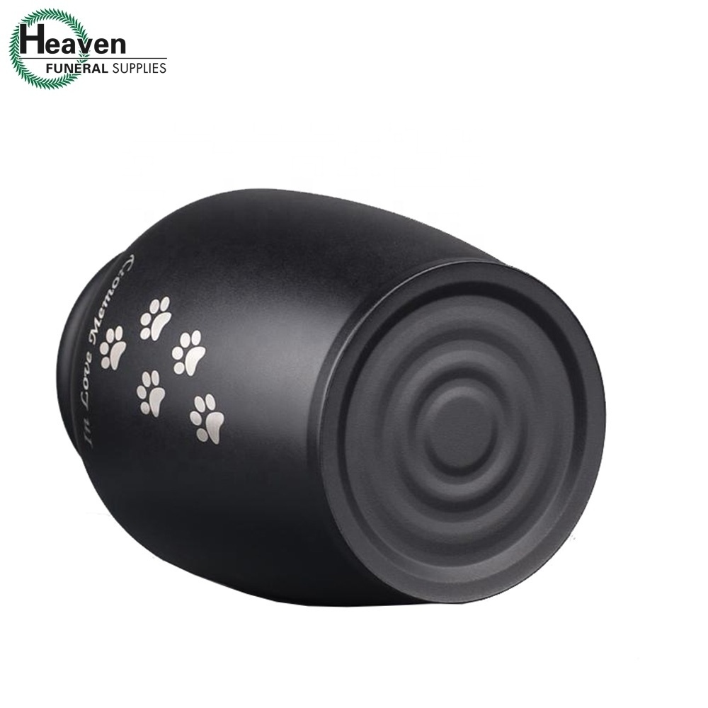 Pet Urns for Ashes Paw Print Urns for Animals Metal Wholesale Price Funeral Supplies Urns