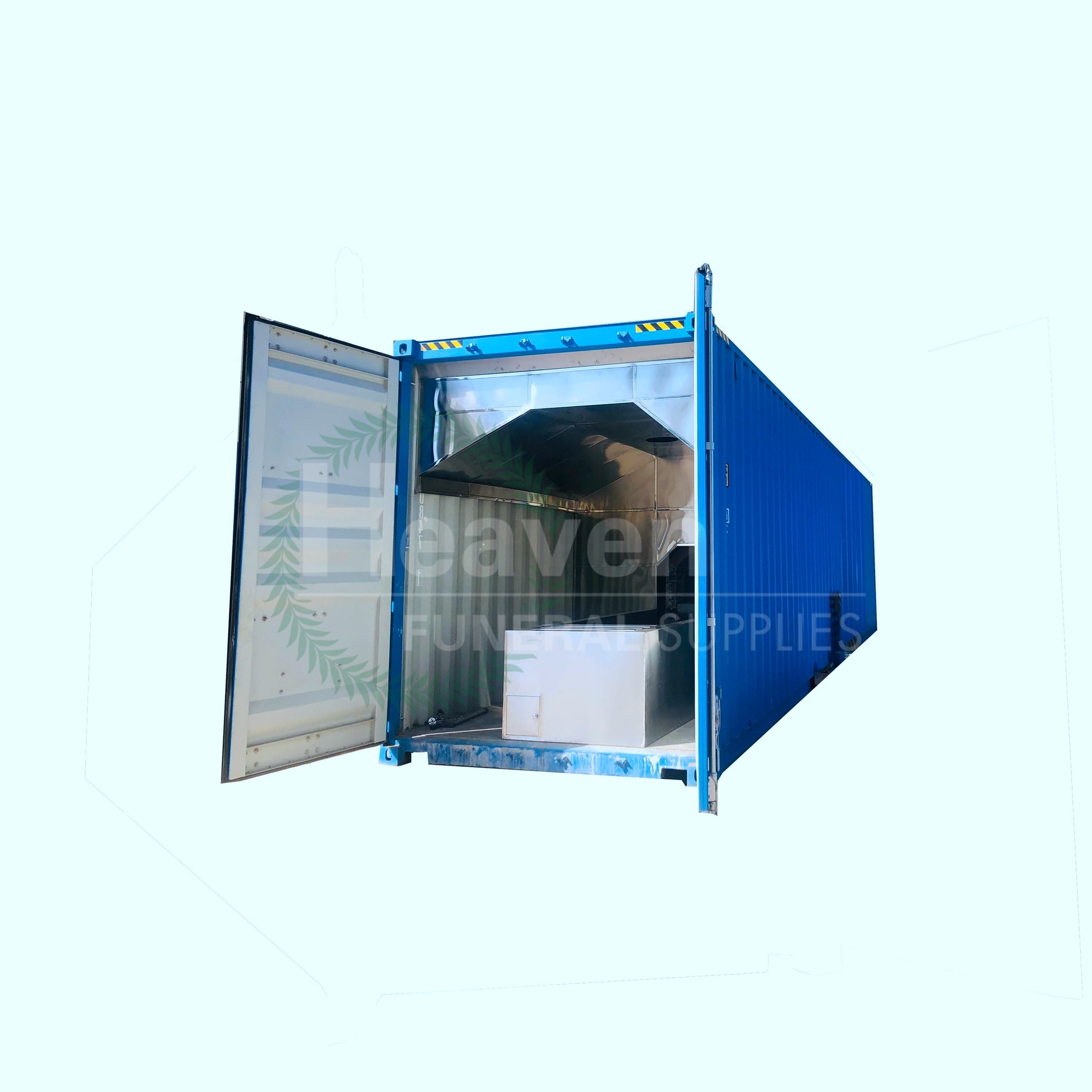 Cremation Oven for Sales Factory Price Funeral Supplies Mobile 40HQ Container Human Cremation Machine Furnace