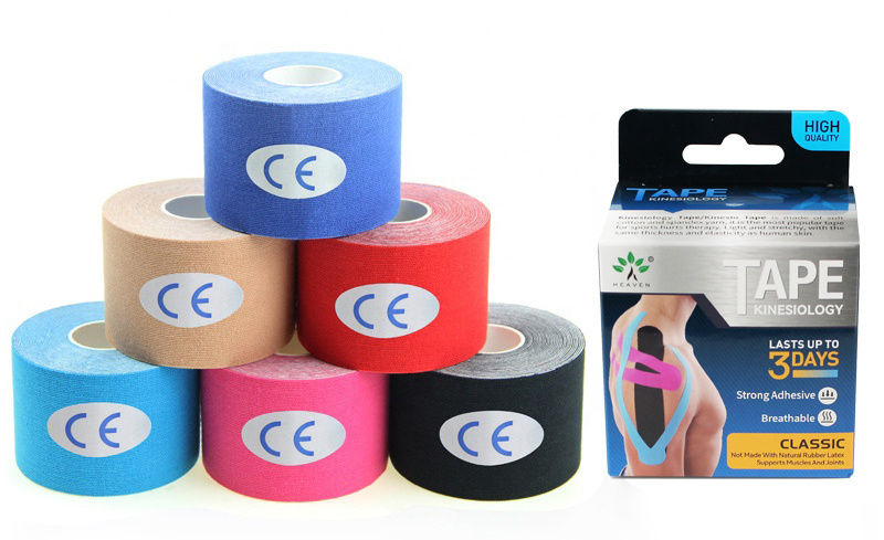 High Quality Cotton Sports Custom Kinesiology Tape Cotton Tape