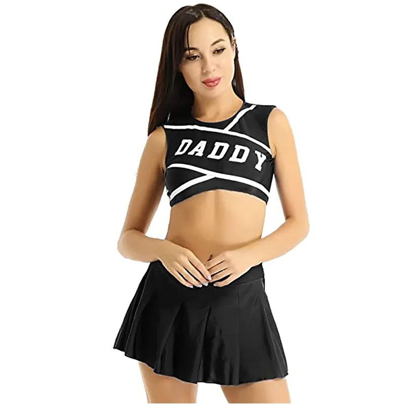 New design Cheerleader Costume Dress Uniform High quality cheerleader uniforms custom Logo Cheerleader Uniforms