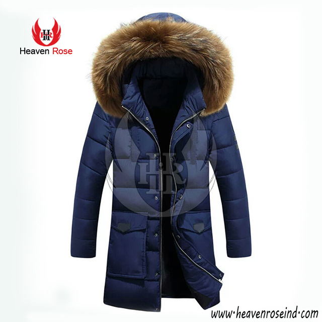 Custom Winter Men's Waterproof Overcoat Winter Jacket