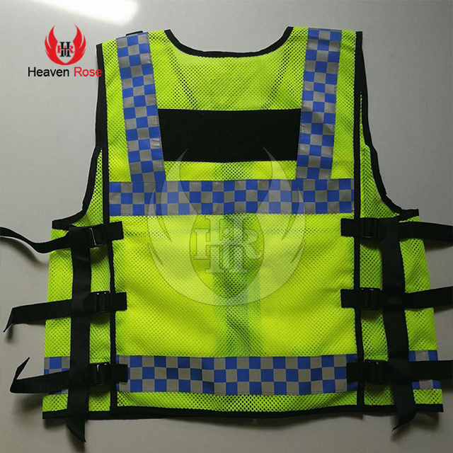 Reflective Vest Traffic Zipper Reflective Vest Working Clothes Motorcycle Cycling Sports Outdoor Reflective Safety Clothes