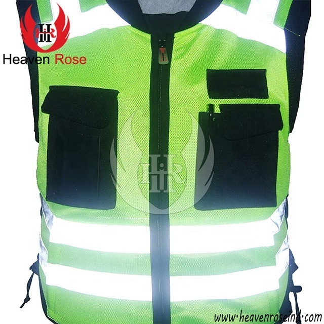 Reflective Vest Safety Fluorescent Unique High Visibility Motorcycle/Traffic Safety Fluorescent Reflective Safety Vest