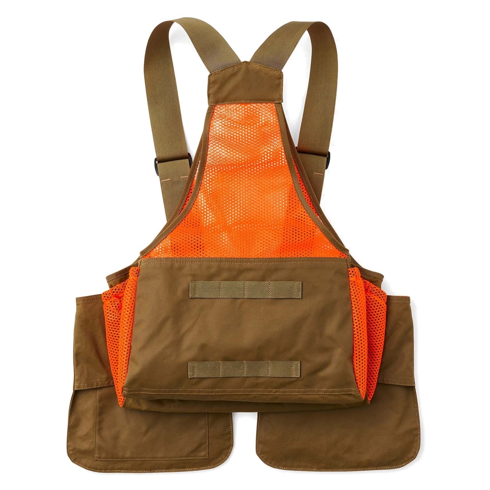 Hunting Mesh Game Bag Vest Breathable Comfortable Blaze Orange Hunting Vest Hunting Plus Size Men's Vests & Waistcoats Casual