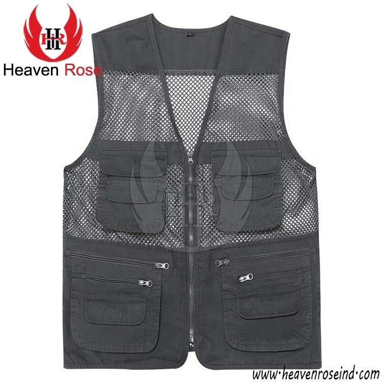 2019 New Design Summer Men Casual Luxury works Vest Personalized Athletic Combat Waistcoat Hunter Paintball Vest