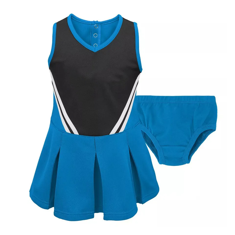 Hot Sale Cheer Leading Costume Sleeveless Cheerleader Uniform Women Custom OEM ODM Custom Designs Cheerleading Uniforms