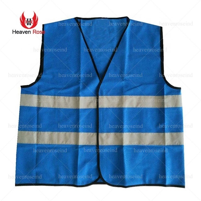 New Design Construction High Visibility Reflective Safety Fluricent Green Vest