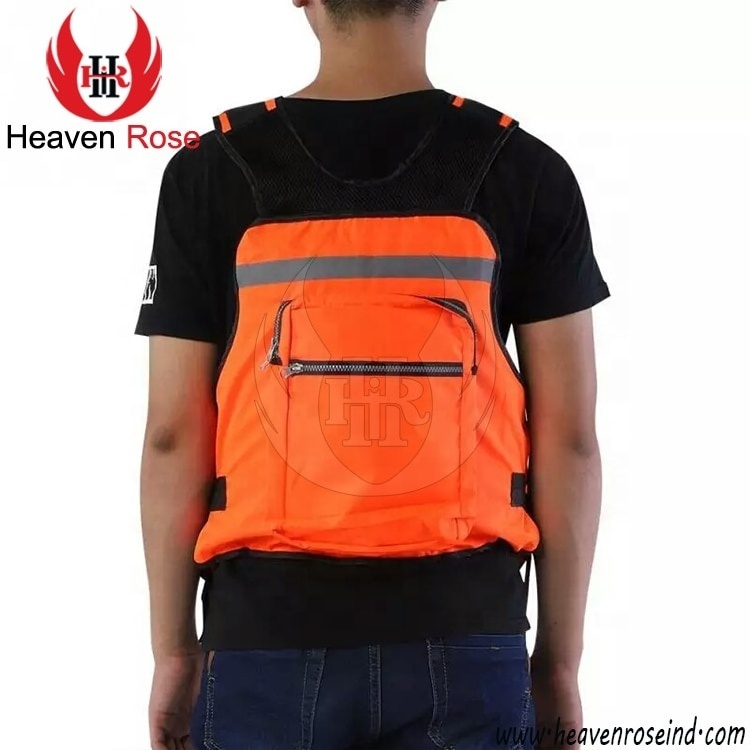 Professional Life Vest Outdoor Emergency Survival Fishing Swimming Aid Vest Upland