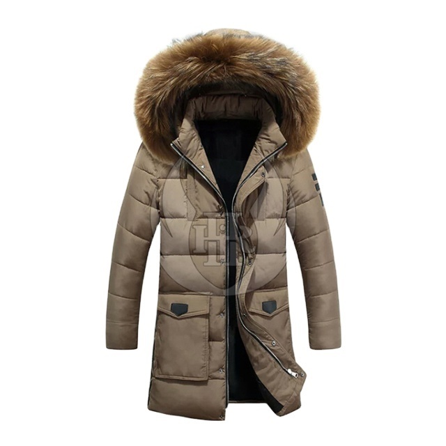 Custom Winter Men's Waterproof Overcoat Winter Jacket