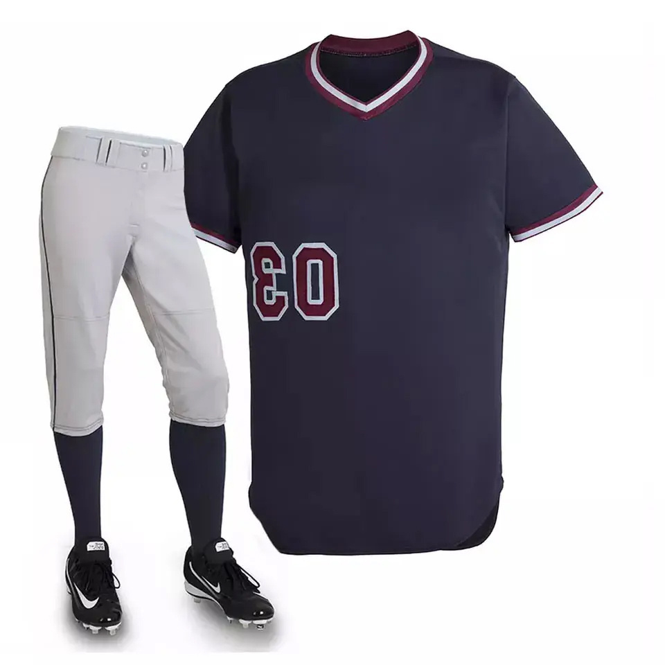 Youth Team Sublimation Softball Uniforms jersey And Shorts Top Polyester Customized Softball Uniforms