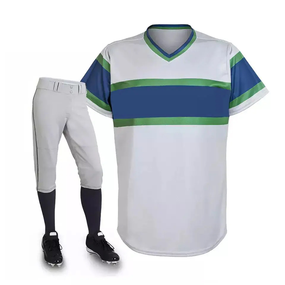 Youth Team Sublimation Softball Uniforms jersey And Shorts Top Polyester Customized Softball Uniforms