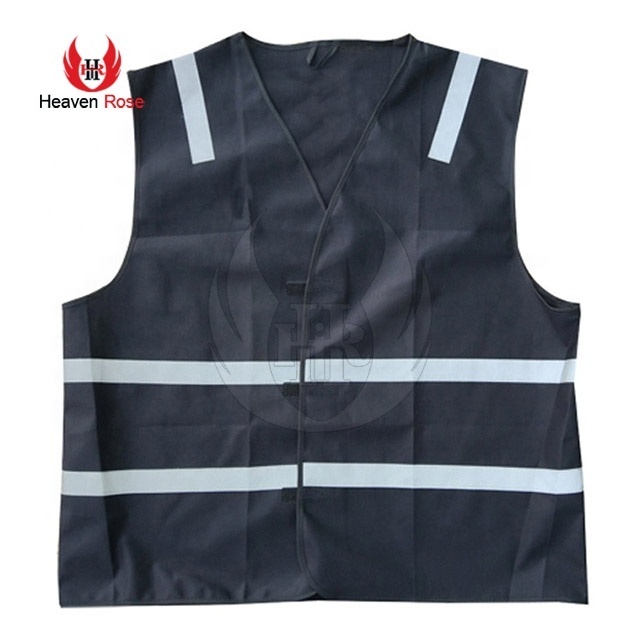 Cheap Blue Safety Reflective Vest High Quality Working Vest Men Construction Road Safety Vest