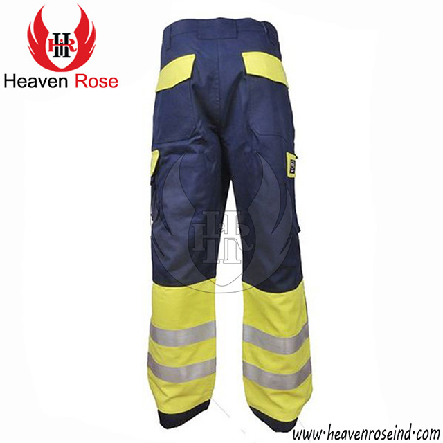 Mens Reflective Hi Vis safety pants,Working Breathable Trouser Flame Retardant Cargo Pant