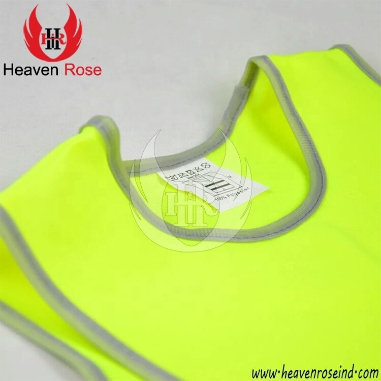 New Arrival Custom Pattern High Visibility Safety Vest Ideal For Bicycle Riders Night Walking Reflective Vest