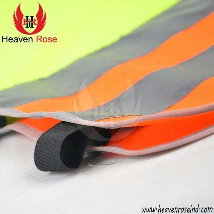 New Arrival Custom Pattern High Visibility Safety Vest Ideal For Bicycle Riders Night Walking Reflective Vest