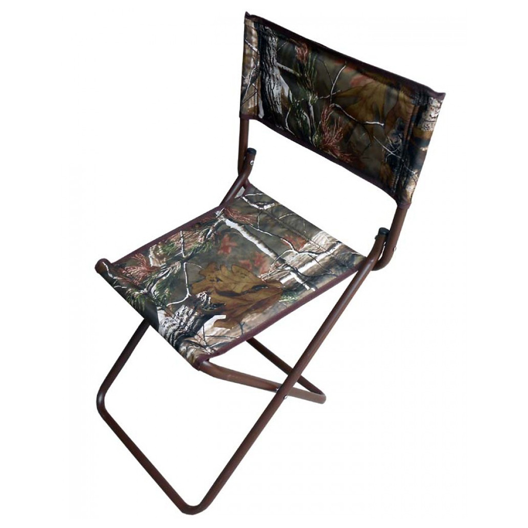 High Quality Hunting Folding Chair Woodland Color 100% Polyester Hunting Seat Outdoor Chair Portable Folding