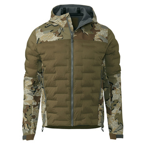 Best Selling Hunting Down Jacket with Insulated Waterproof Seam Tape Durable Water Repellent Lined Winter Padded Jacket