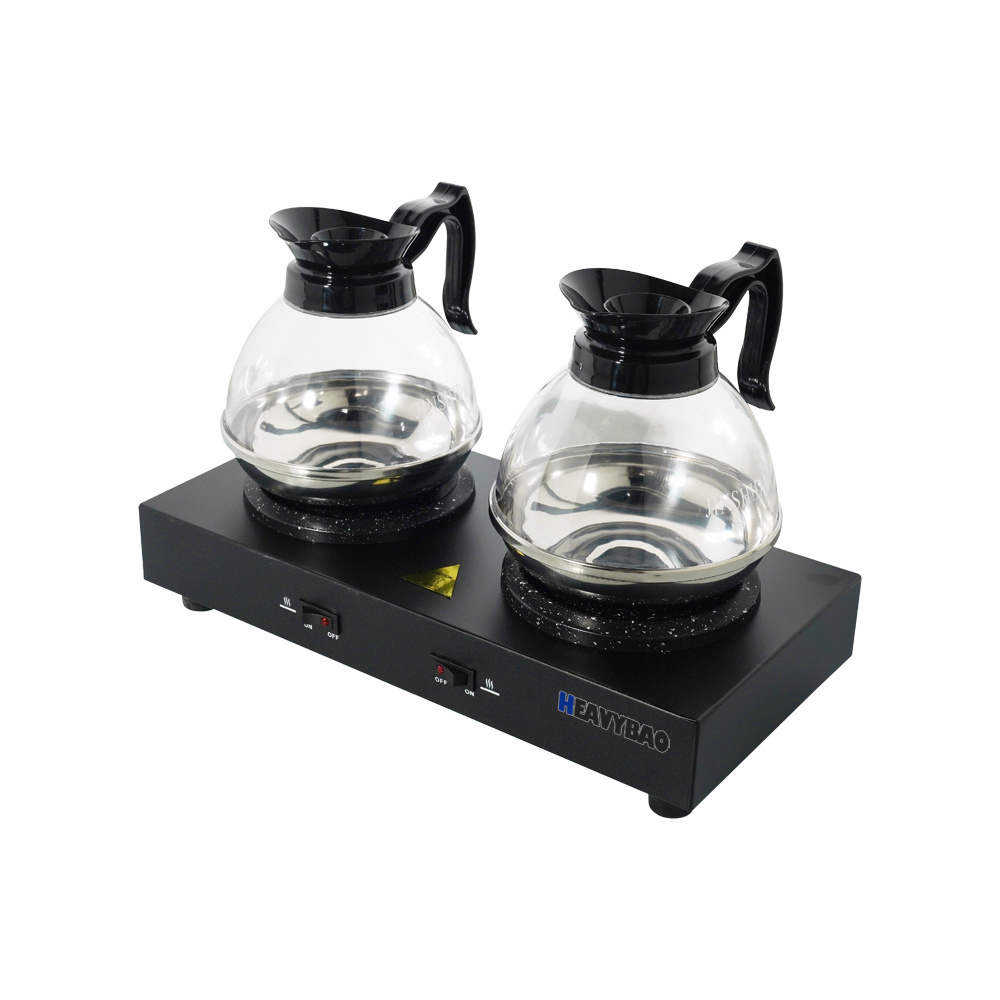 Heavybao Home & Commercial Coffee Stove Coffee Pot Warmer Electrical Coffee Decanter Warmer