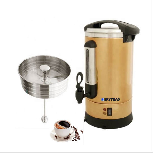 Economy electrical catering coffee urn commercial hot drinks dispenser fast brewing coffee percolator 100 cups