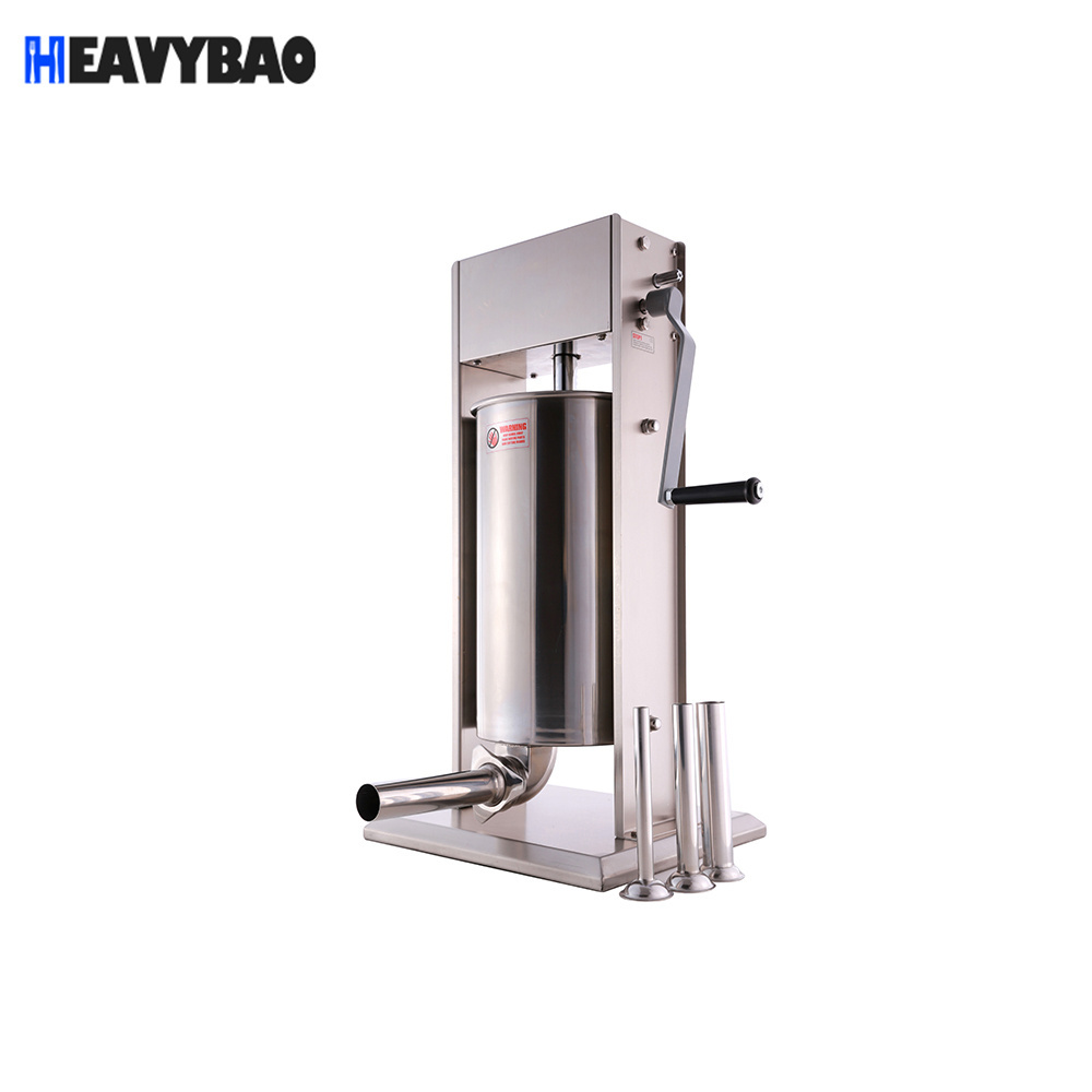 Heavybao Stainless Steel 304 Rapid Sausage Filler Manual Meat Grinder And Sausage Stuffer