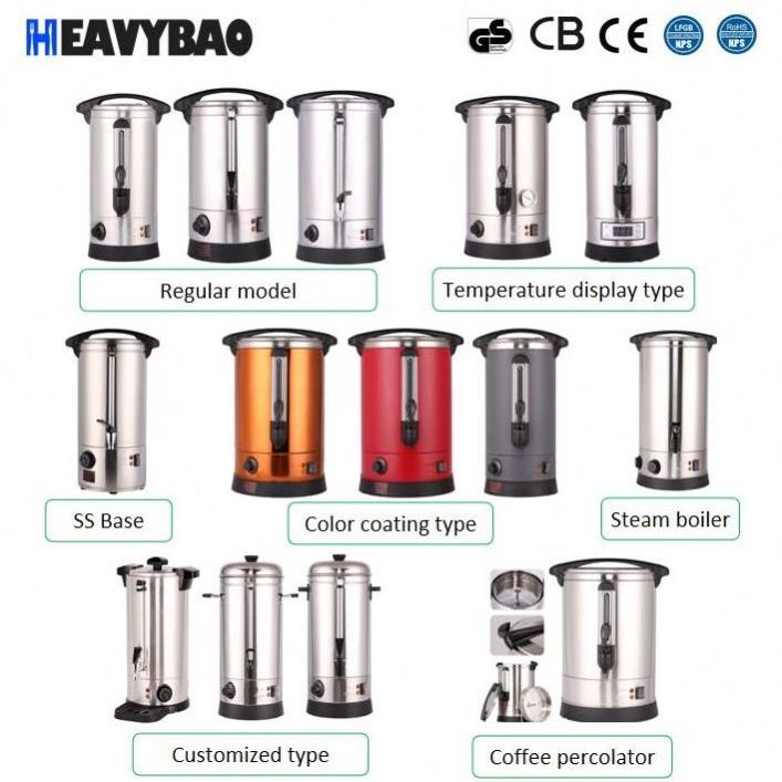 Commercial Electric Digital Controlling Drinking Boiler Hot Water Heater Wine Tea Warmer Heating Element Boilers