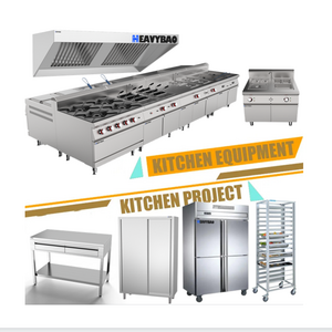 Heavybao Restaurant Fast Food Kitchen Equipment Commercial Kitchen Project Hotel Kitchen Supplies