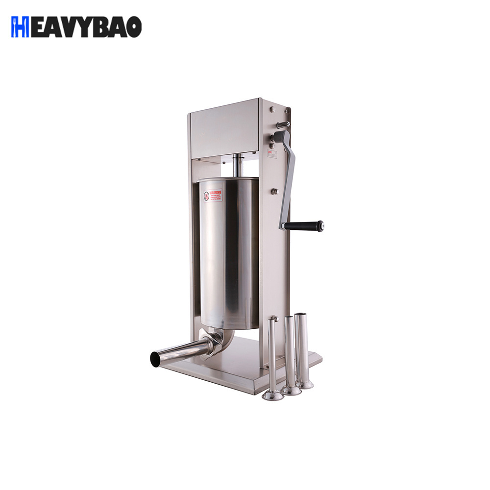 Heavybao Stainless Steel 304 Rapid Sausage Filler Manual Meat Grinder And Sausage Stuffer